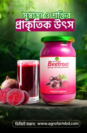 স্প্রে ড্রাইড বিটরুট পাউডার । Spray Dried Beetroot Powder